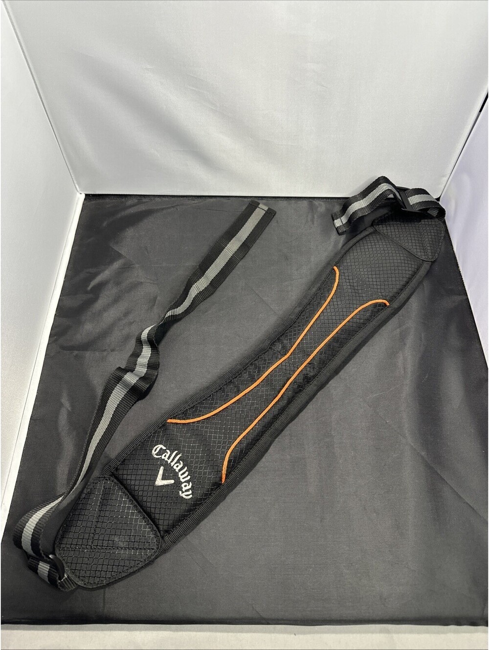 Genuine Callaway Golf Bag Shoulder Strap Black Orange Replacement Padded Xtreme